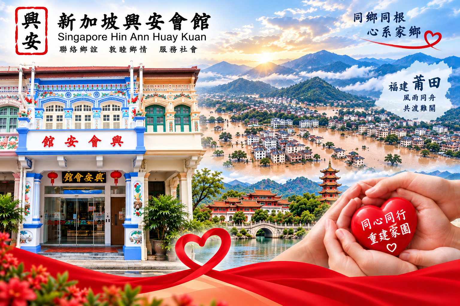 同心赈灾 · 共助家乡